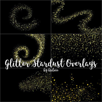 750+ Sparkly Photo Overlays Bundle - Artixty