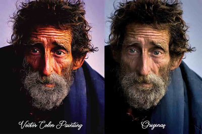 The Impressive Oil Painting Photoshop Actions Bundle - Artixty