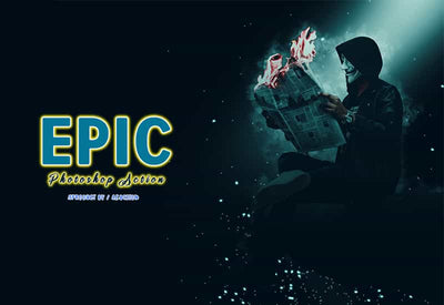 10-In-1 Destructive Lighting Photoshop Actions Bundle - Artixty