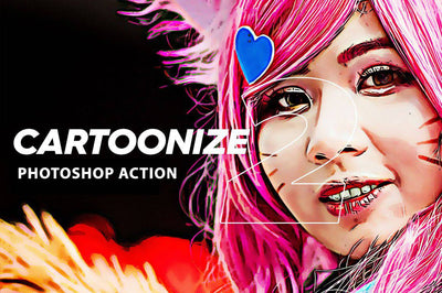 6-In-1 Real Art Photoshop Actions Bundle - Artixty