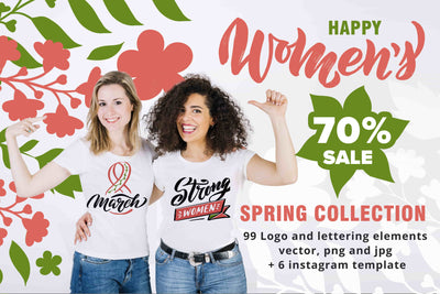 The Happy Holiday Lettering Logos Bundle - Artixty