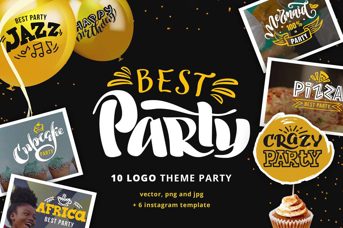 1700+ Fashionable Logos Lettering Bundle For Kids - Artixty