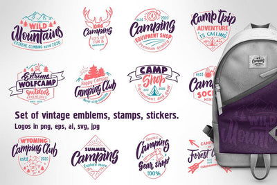 1700+ Fashionable Logos Lettering Bundle For Kids - Artixty