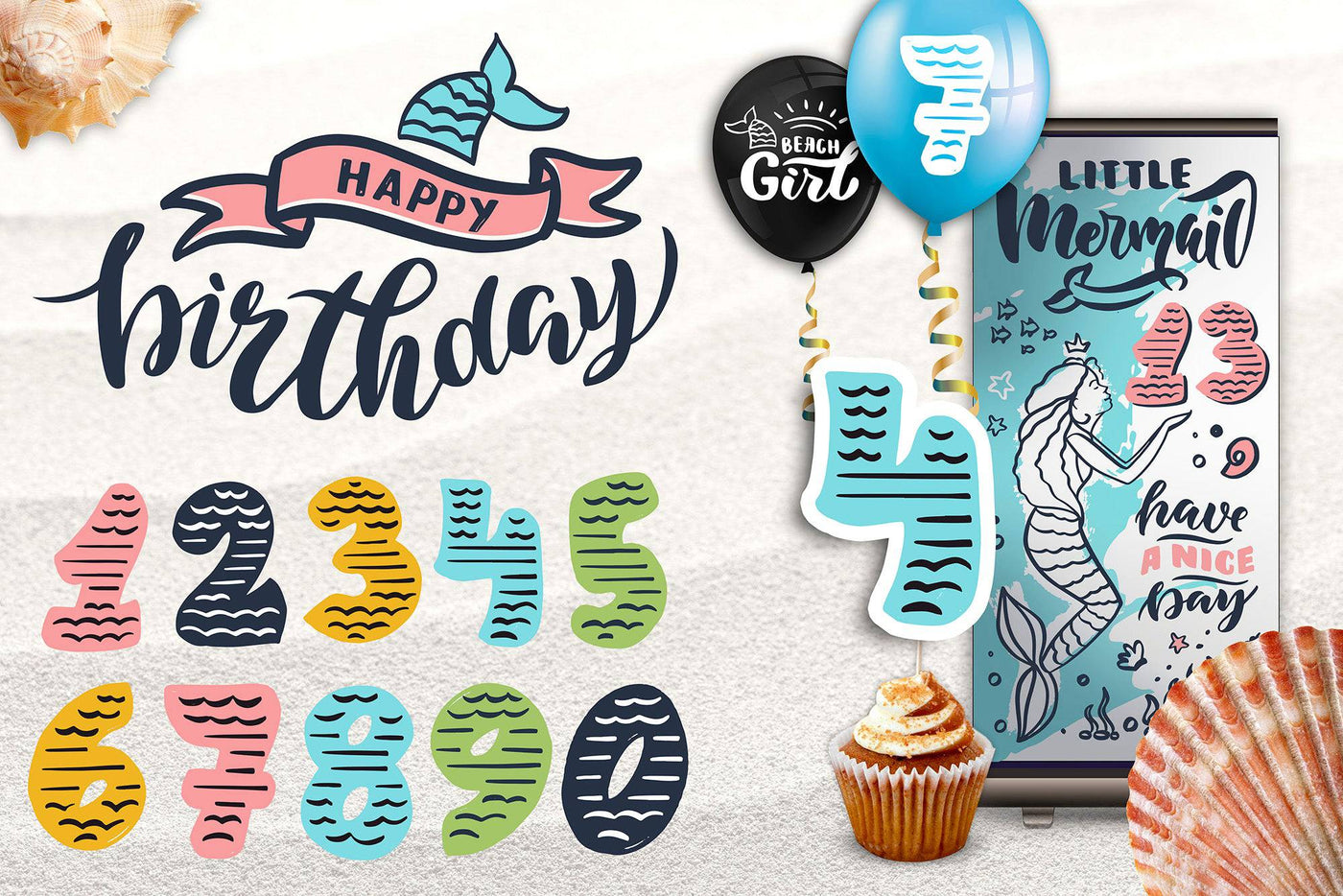 1700+ Fashionable Logos Lettering Bundle For Kids - Artixty