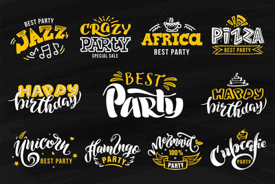 1700+ Fashionable Logos Lettering Bundle For Kids - Artixty