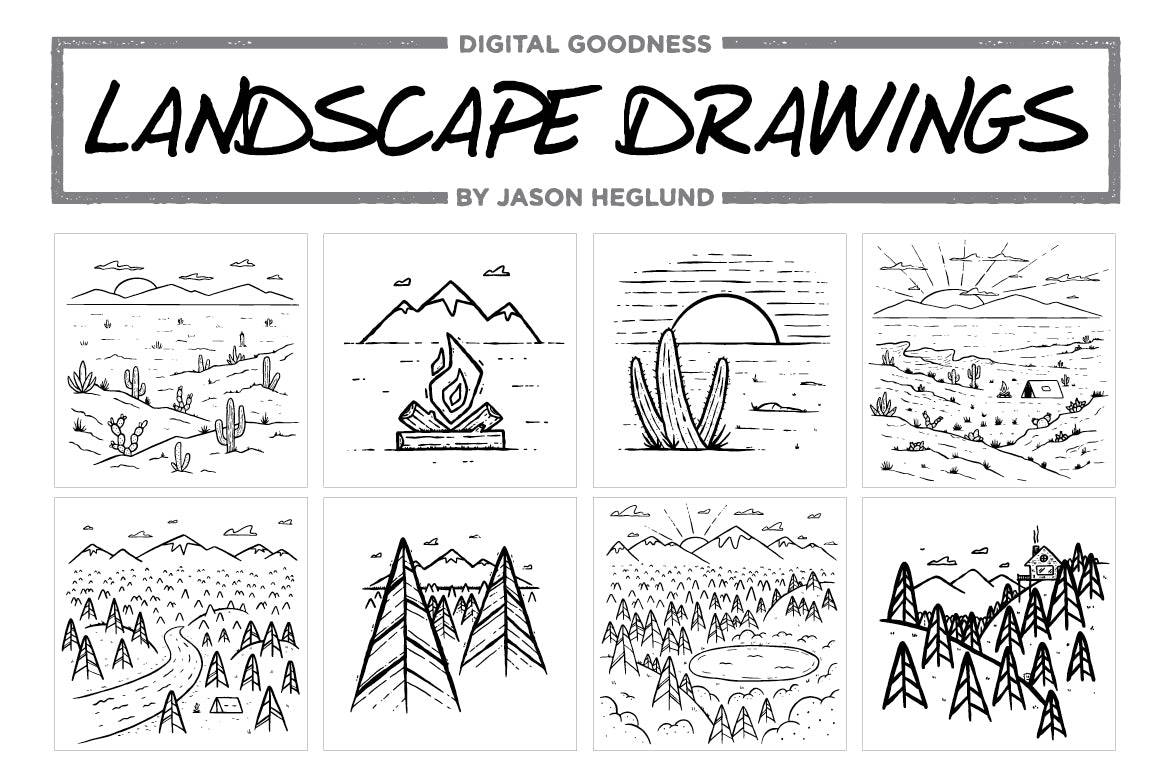 The Awesome Bundle Of Doodles And Textures - Artixty
