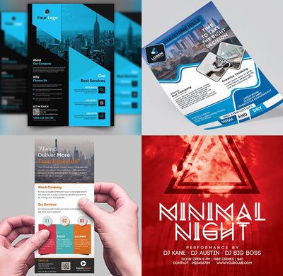 120+ Vibrant Flyer Templates Bundle - Artixty
