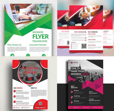 120+ Vibrant Flyer Templates Bundle - Artixty