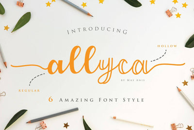 The Royale Stylish Font Bundle - 15 Script Fonts - Artixty