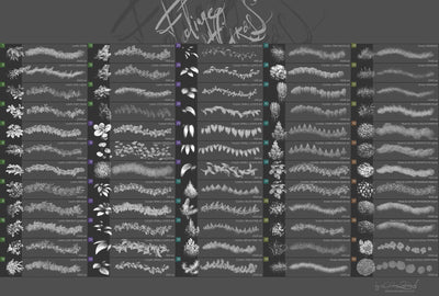 The 130+ Realistic Photoshop Brushes Bundle - Artixty