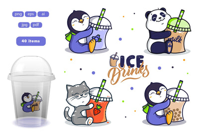 The Big Bundle Of 900+ Lovable Animals Illustrations - Artixty