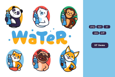 The Big Bundle Of 900+ Lovable Animals Illustrations - Artixty