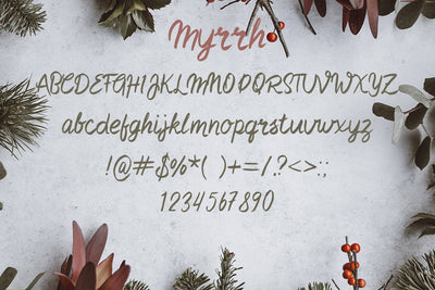 The Joyful Christmas Fonts Bundle - 25 Exclusive Fonts - Artixty