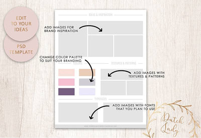 The Brand & Design Board Templates Bundle - Artixty