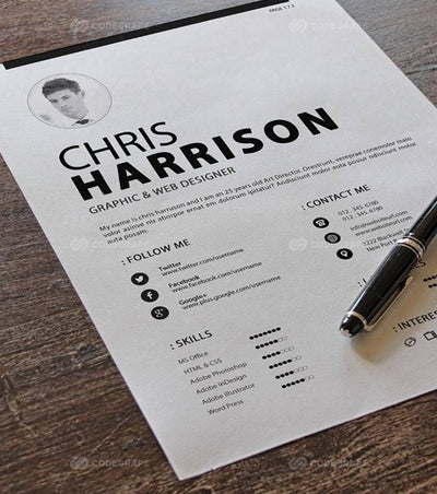 The Refined Resume Templates Bundle - 100 Designs - Artixty