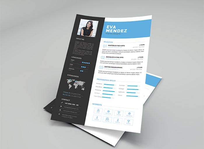 The Refined Resume Templates Bundle - 100 Designs - Artixty