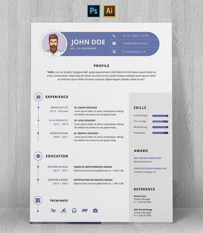 The Refined Resume Templates Bundle - 100 Designs - Artixty