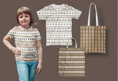 The Cheerful Christmas Seamless Patterns Bundle - Artixty