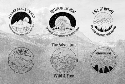 150 Exquisite Vintage Logo And Badge Bundle - Artixty