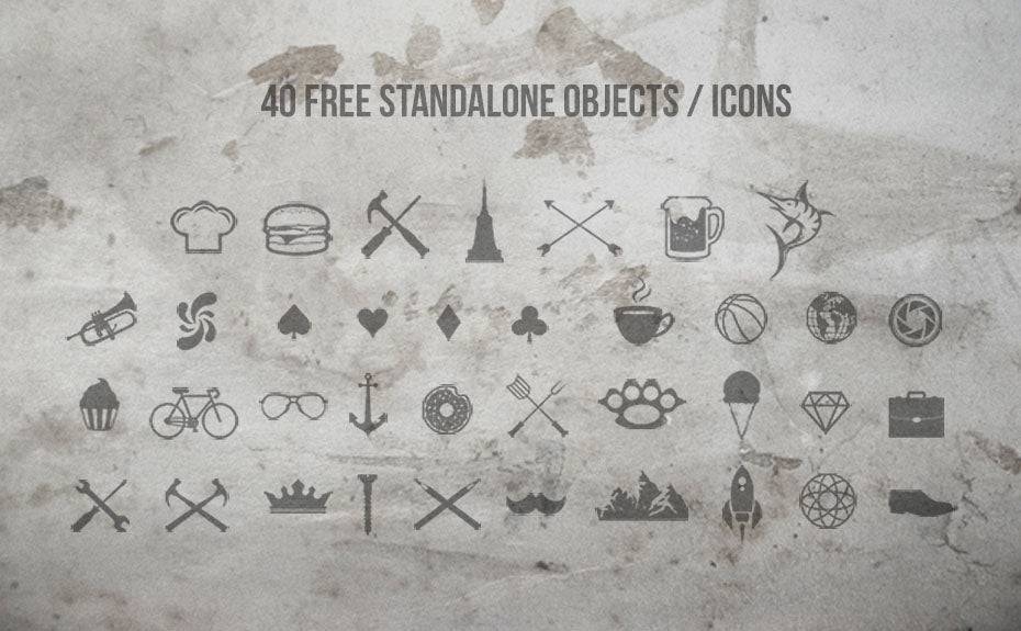 150 Exquisite Vintage Logo And Badge Bundle - Artixty