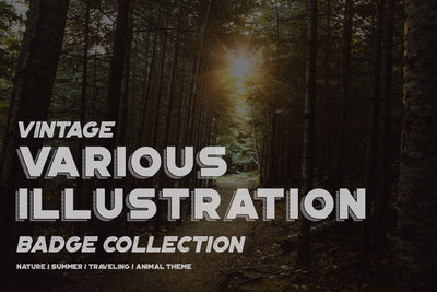 150 Exquisite Vintage Logo And Badge Bundle - Artixty