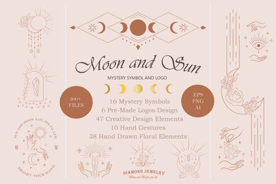 Magical Mysteries Bundle -  800+ Design Elements - Artixty