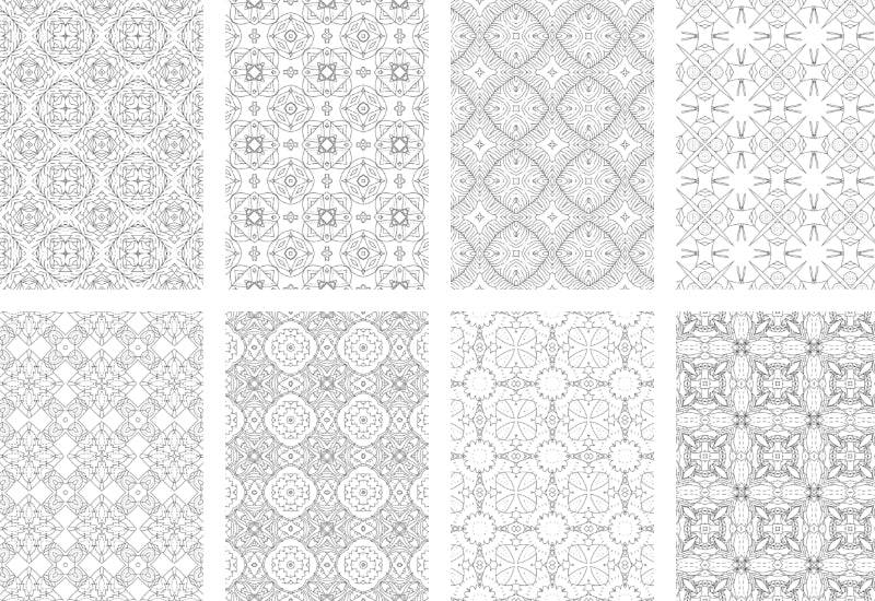 2500 Premium Quality Geometric Pattern Pages Bundle - Artixty