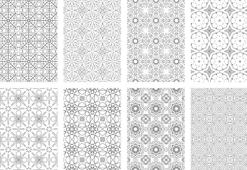 2500 Premium Quality Geometric Pattern Pages Bundle - Artixty