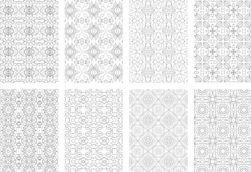 2500 Premium Quality Geometric Pattern Pages Bundle - Artixty