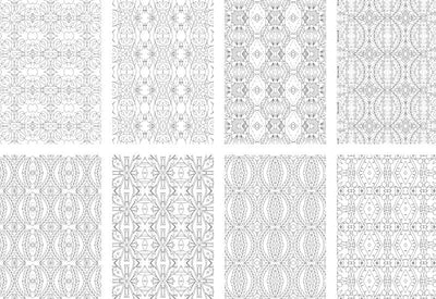 2500 Premium Quality Geometric Pattern Pages Bundle - Artixty