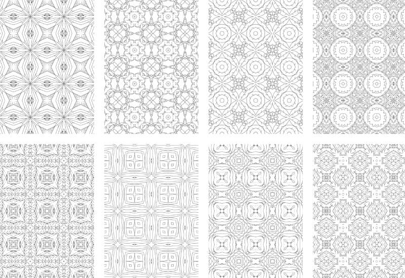 2500 Premium Quality Geometric Pattern Pages Bundle - Artixty