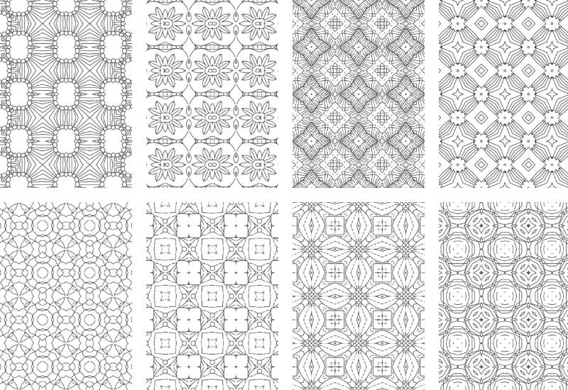 2500 Premium Quality Geometric Pattern Pages Bundle - Artixty