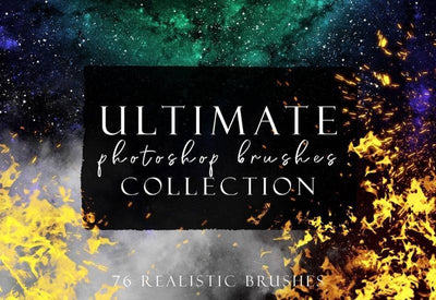Ultimate Photoshop Brushes Bundle  - 76 Brushes Pack - Artixty