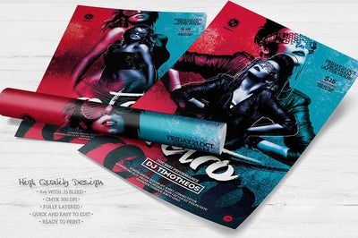 The Phenomenal Flyer Templates & Stock Models Bundle - Artixty