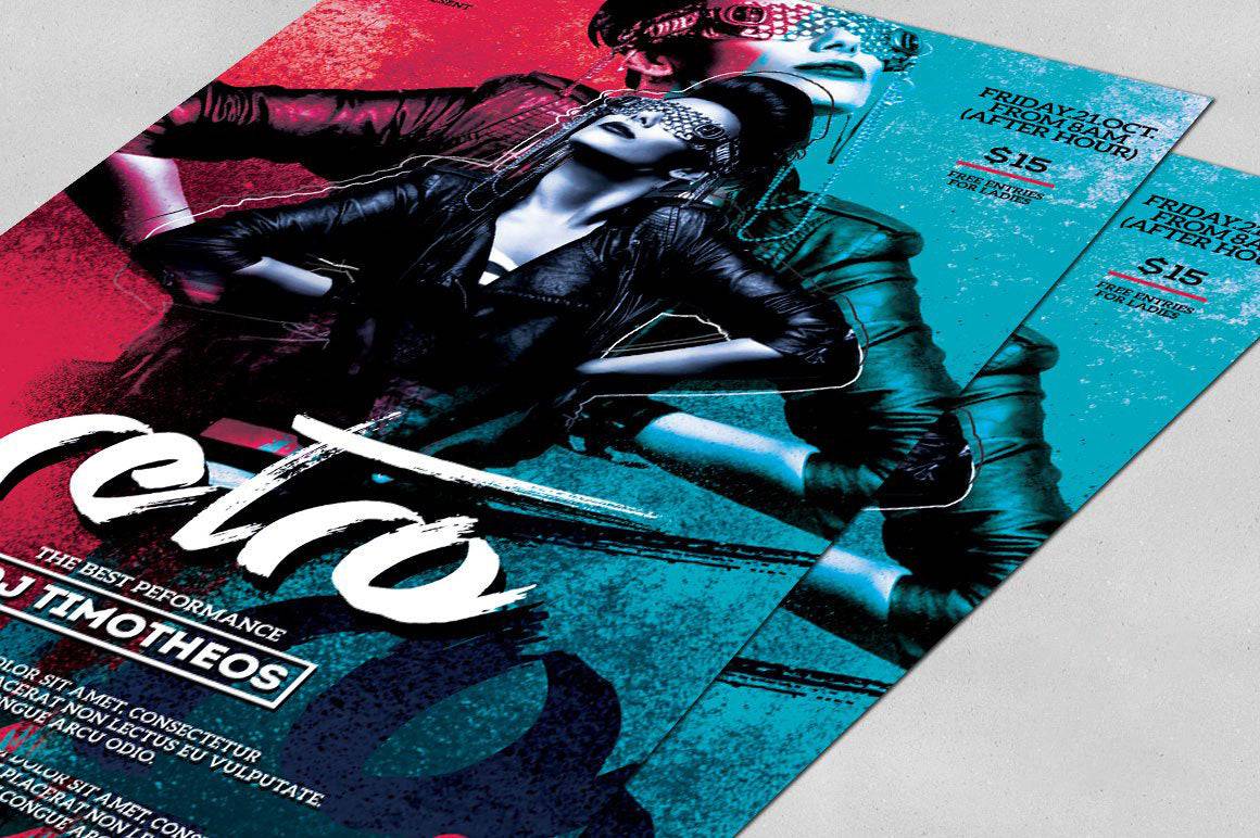 The Phenomenal Flyer Templates & Stock Models Bundle - Artixty