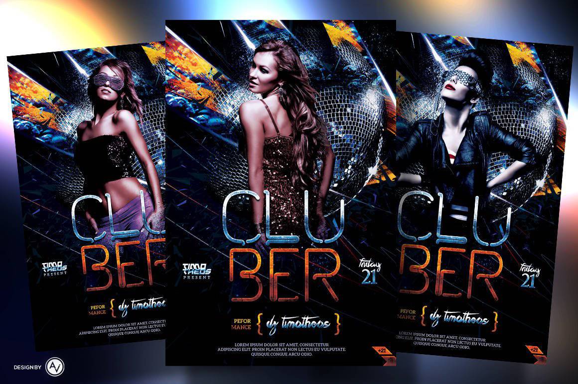The Phenomenal Flyer Templates & Stock Models Bundle - Artixty