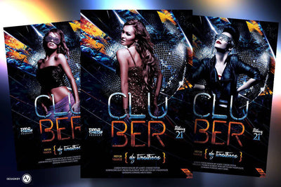 The Phenomenal Flyer Templates & Stock Models Bundle - Artixty