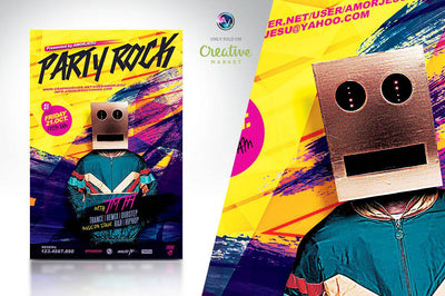 The Phenomenal Flyer Templates & Stock Models Bundle - Artixty