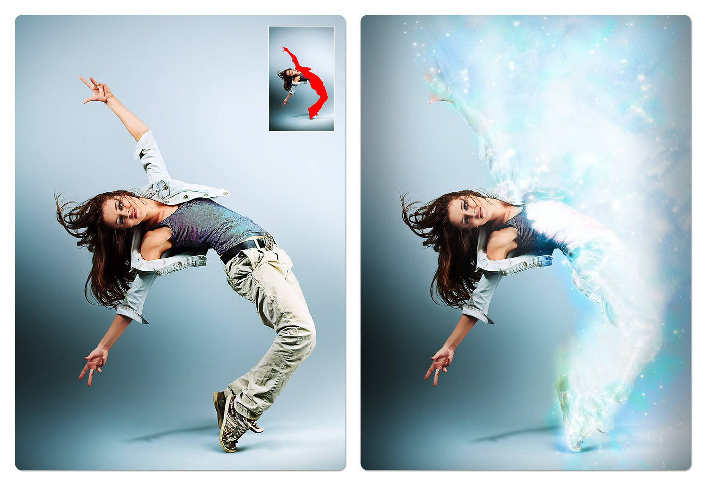 10-In-1 Lighting Explosions Photoshop Actions Bundle - Artixty