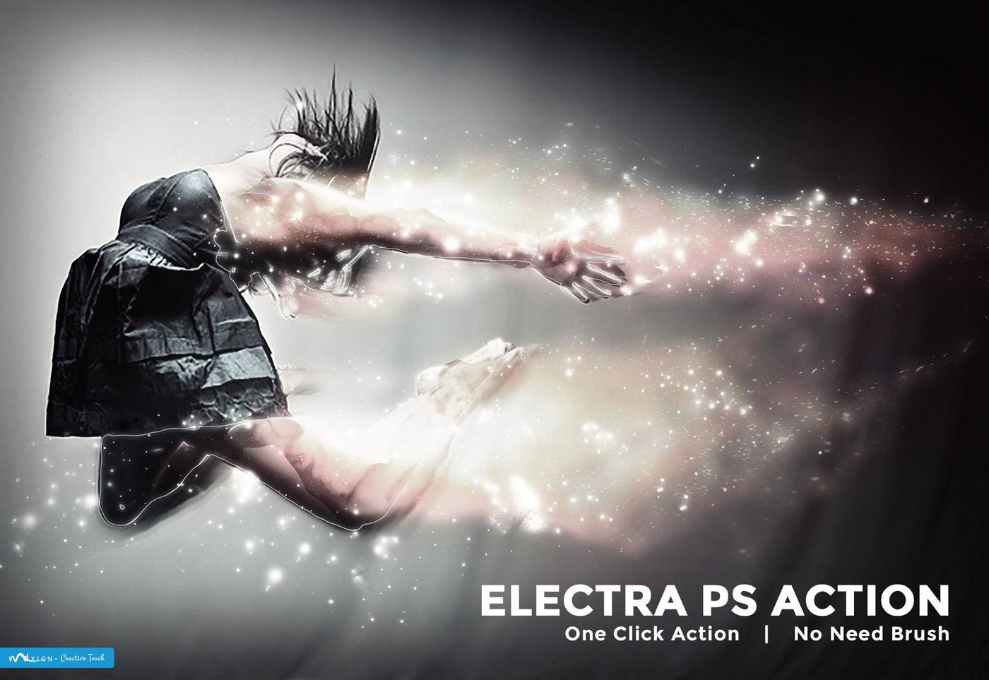 10-In-1 Lighting Explosions Photoshop Actions Bundle - Artixty