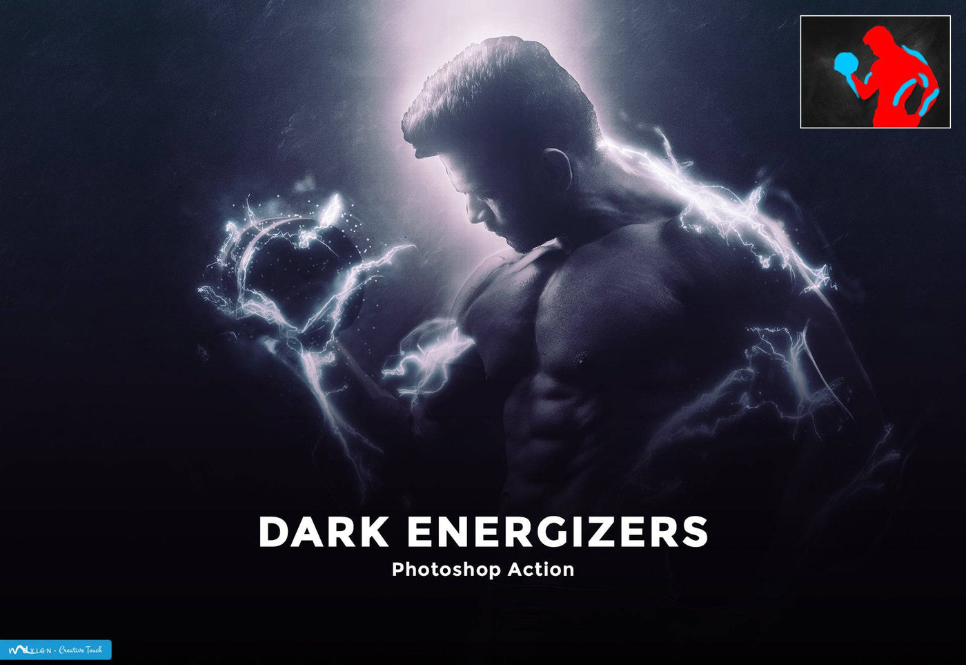 10-In-1 Lighting Explosions Photoshop Actions Bundle - Artixty