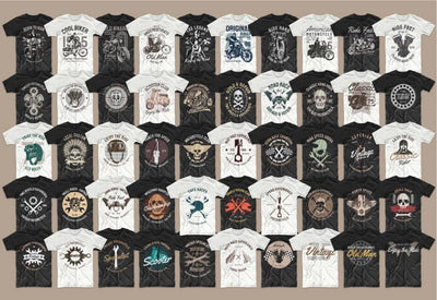 900+ Trendy T-shirt Designs Mega Bundle - Artixty