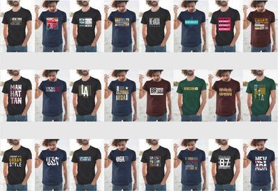 900+ Trendy T-shirt Designs Mega Bundle - Artixty