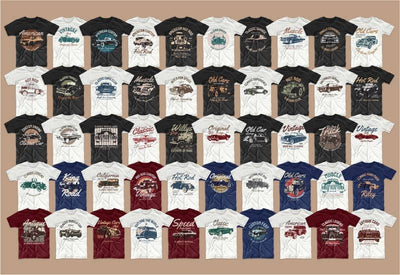 900+ Trendy T-shirt Designs Mega Bundle - Artixty