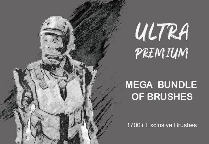 1700+ Ultra Premium Mega Bundle Of Brushes - Artixty