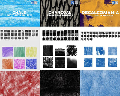 5600+ Artistic Photoshop Brushes Mega Bundle - Artixty