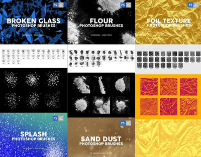 5600+ Artistic Photoshop Brushes Mega Bundle - Artixty