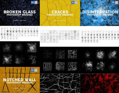 5600+ Artistic Photoshop Brushes Mega Bundle - Artixty