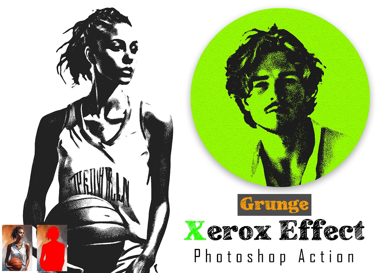 12 in 1 Dynamic Effect Photoshop Actions Bundle