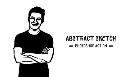 31 Trendy Sketch Photoshop Actions Bundle